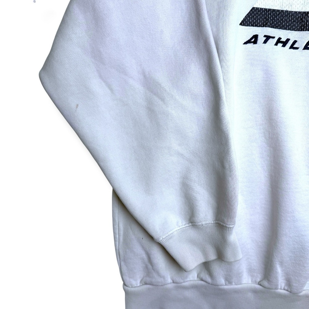 Rare Vintage Tommy‎ Hilfiger Athletics Sweatshirt Size Medium Big Logo Spell Out - Picture 10 of 16